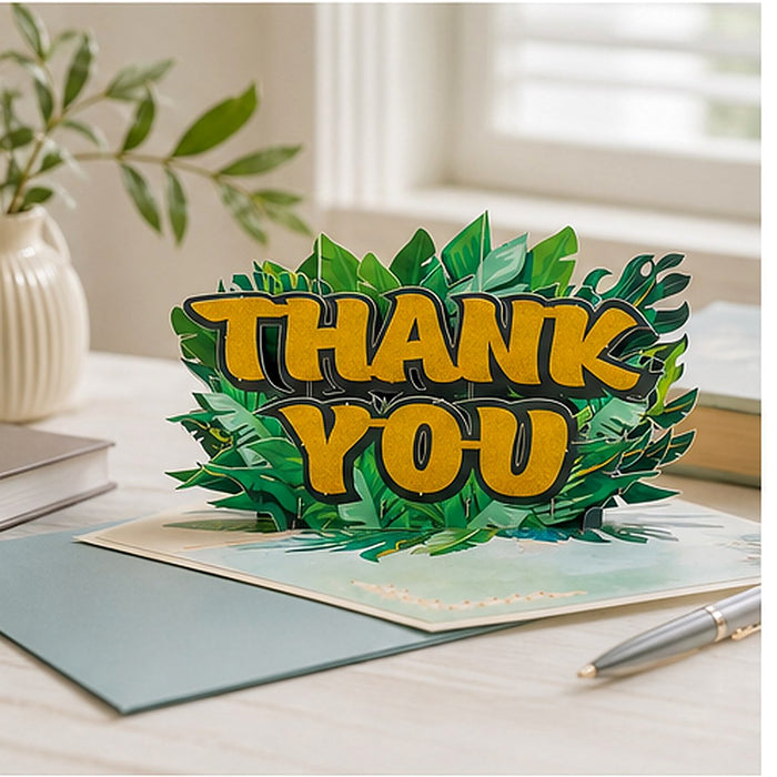 Thank you pop-up cards