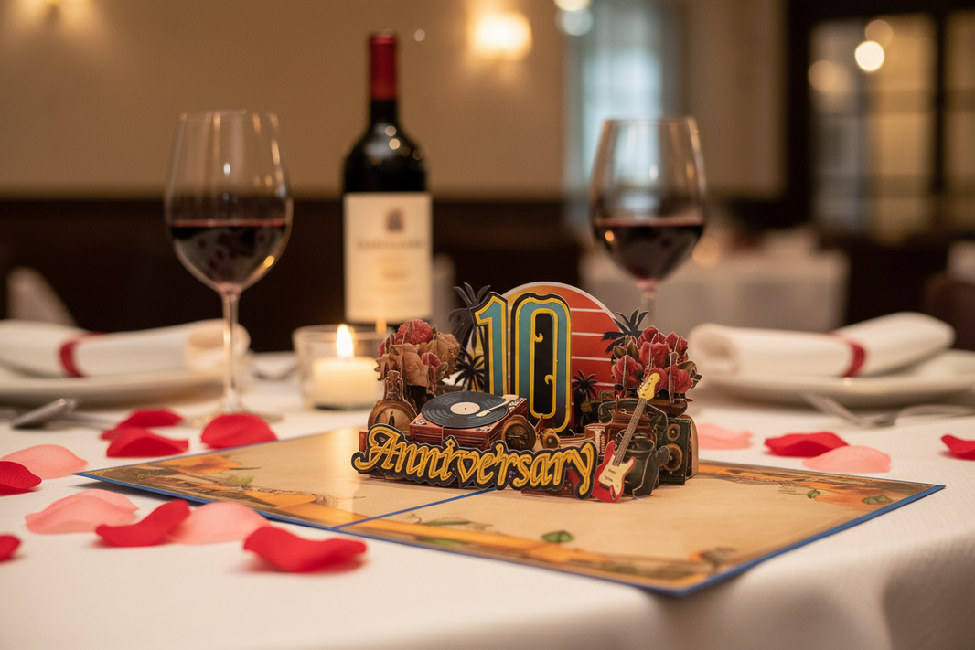 Anniversary Cards: Celebrate Your Love with a 3D Pop-Up Card That Says It All