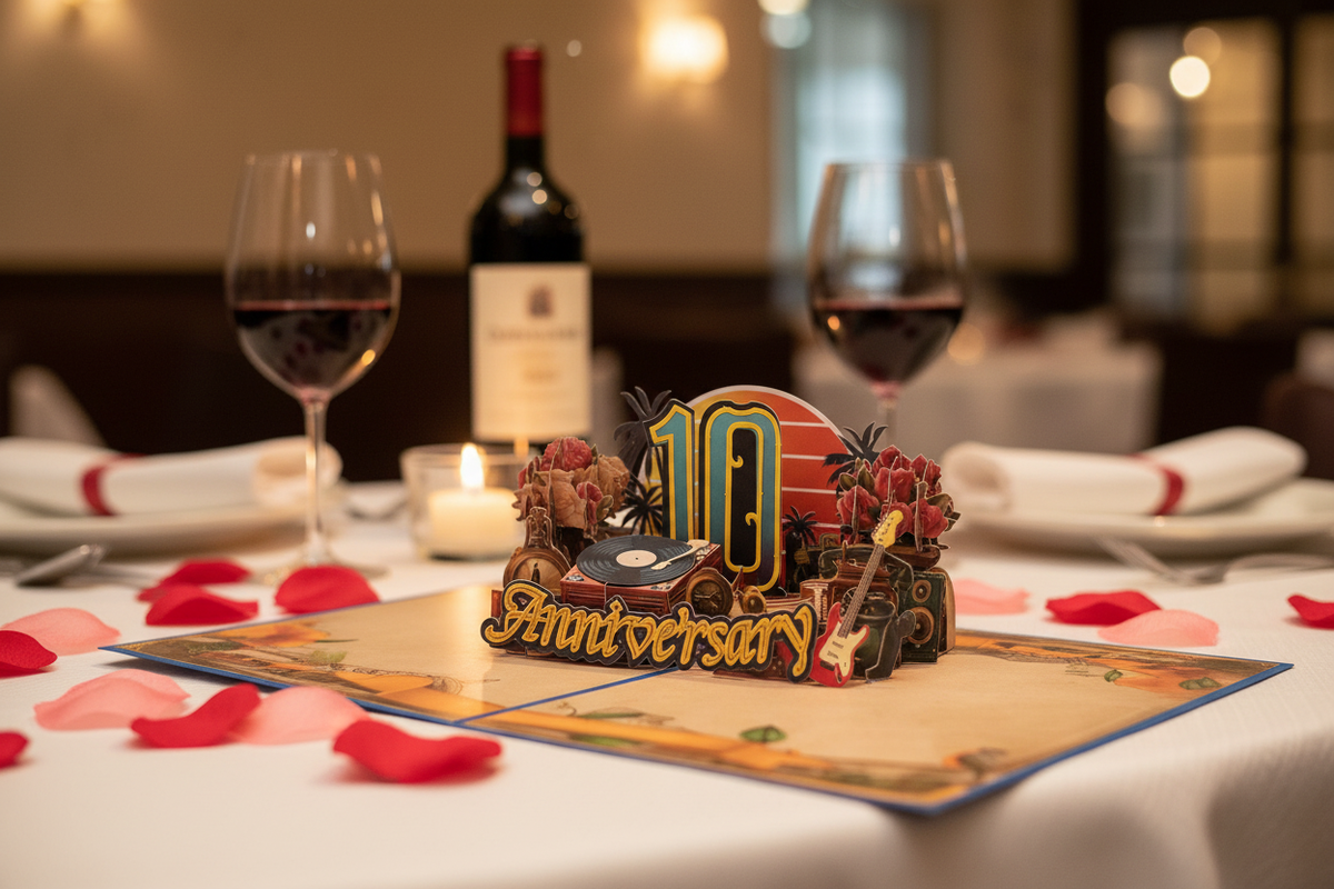 Anniversary Cards: Celebrate Your Love with a 3D Pop-Up Card That Says It All