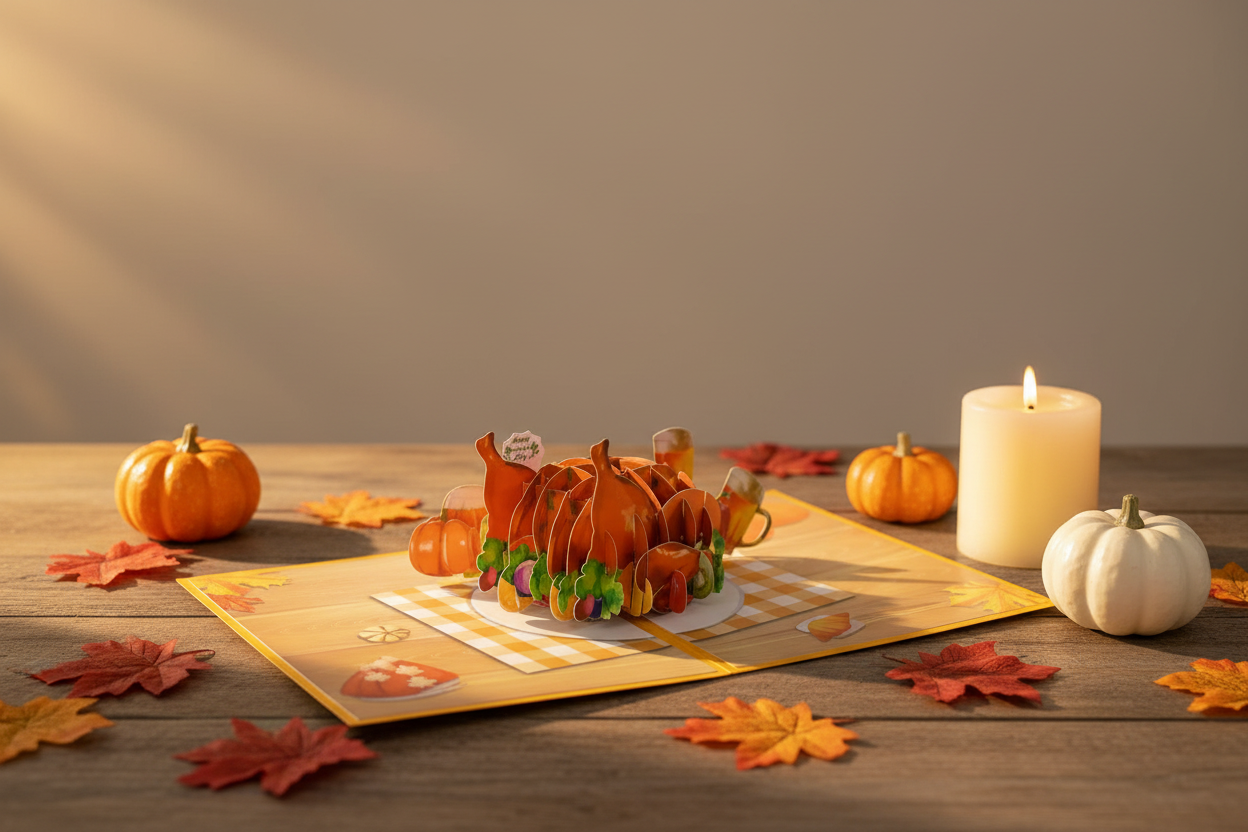 Best Thanksgiving Cards 2026: Beautiful 3D Pop-Up Cards to Express Gratitude This November