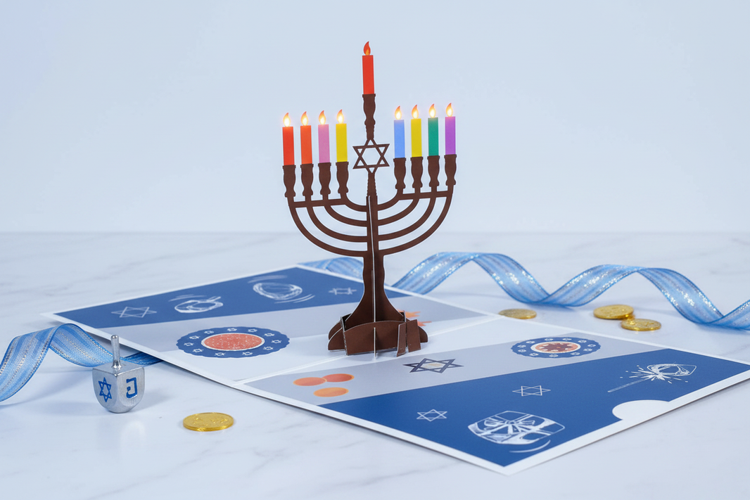 Hanukkah Cards 2026: Beautiful 3D Pop-Up Cards to Celebrate the Festival of Lights