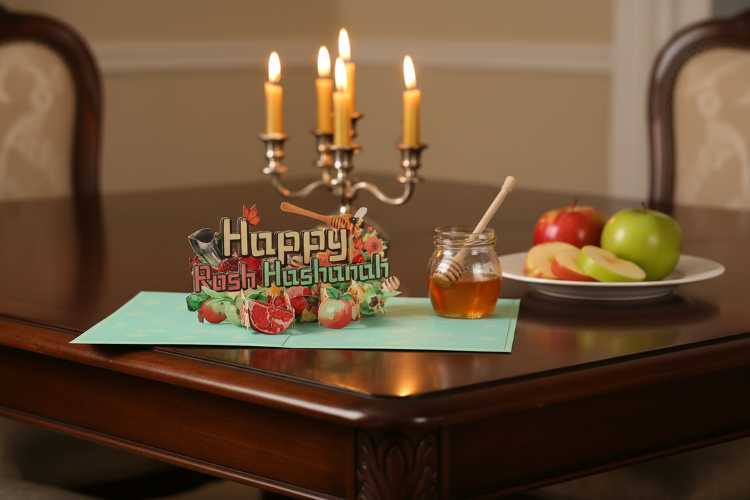 Rosh Hashanah Cards 2026: Wishing a Sweet New Year with a Stunning Pop-Up Card