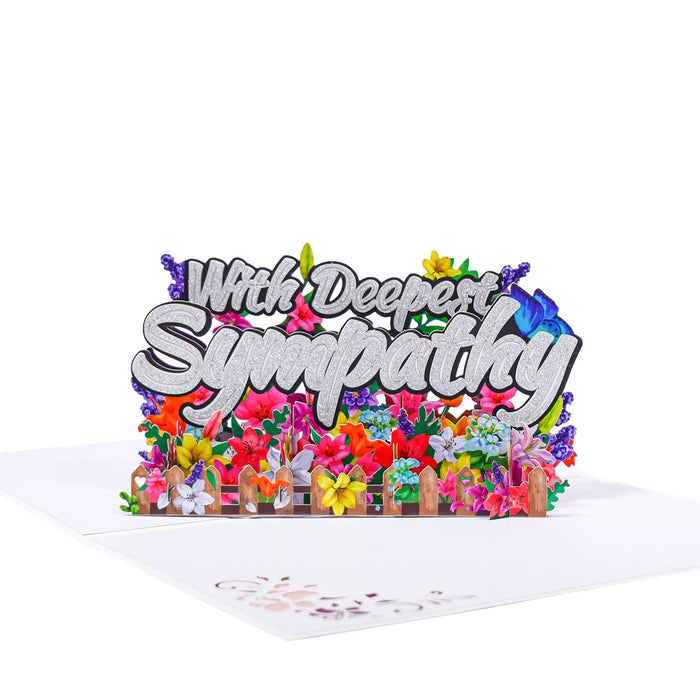 Sympathy pop-up cards