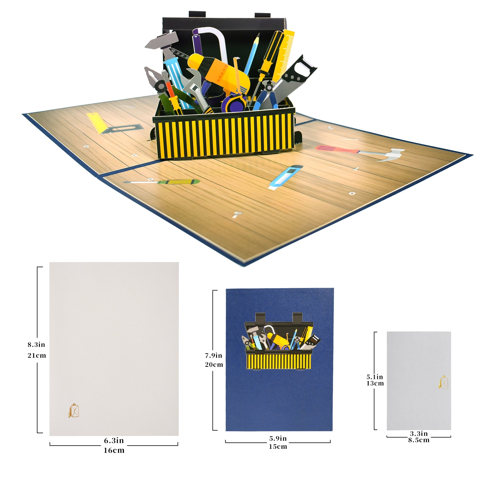 Father's Day 3D Toolbox Pop-up Card