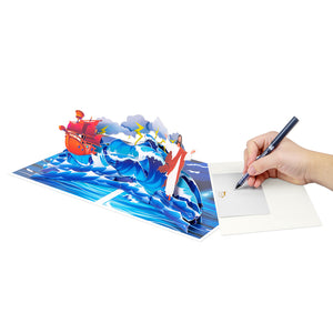 Christian Pop-Up Card Jesus Walking on Water Magic Ants