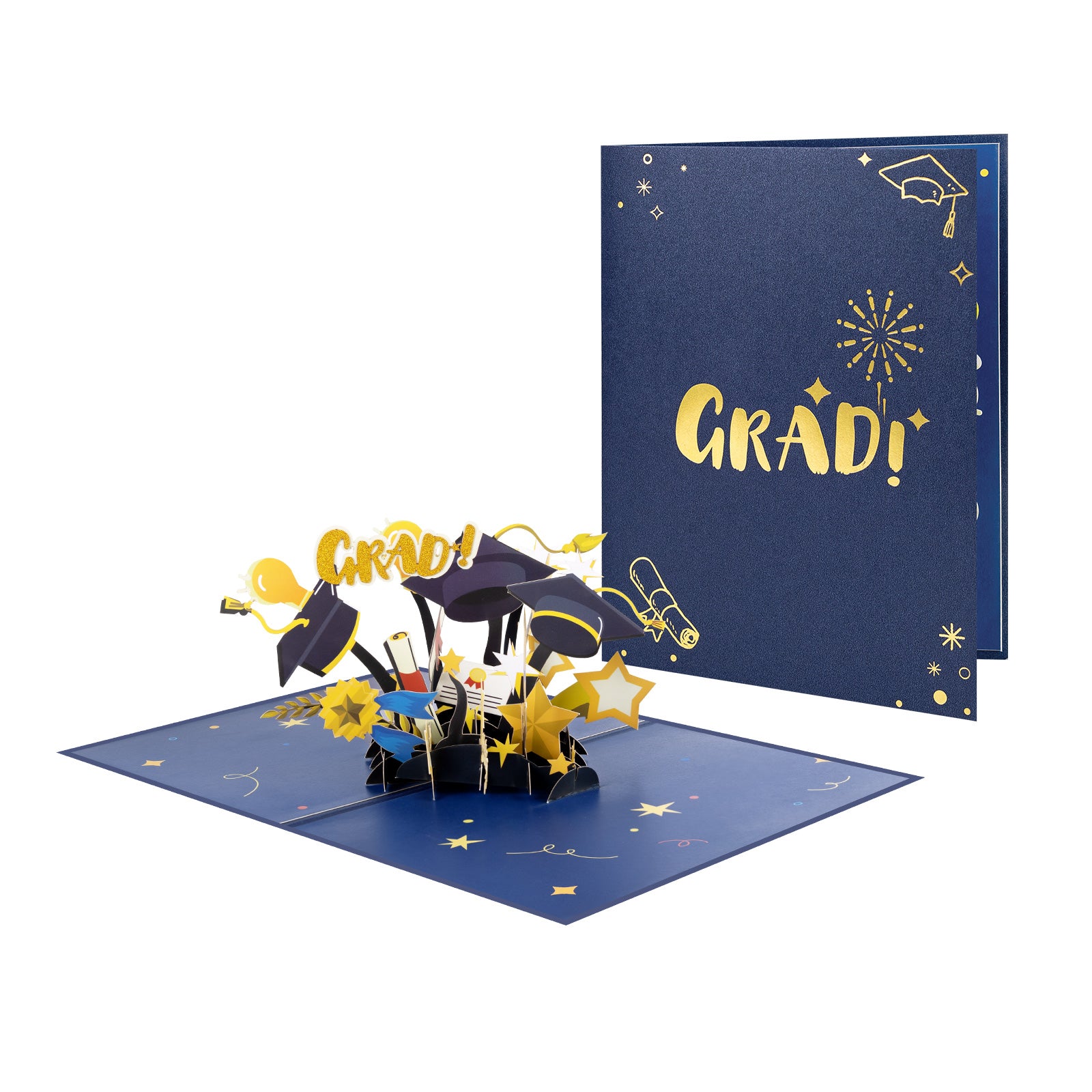 Graduation Pop-Up Card for Class of Graduates Magic Ants