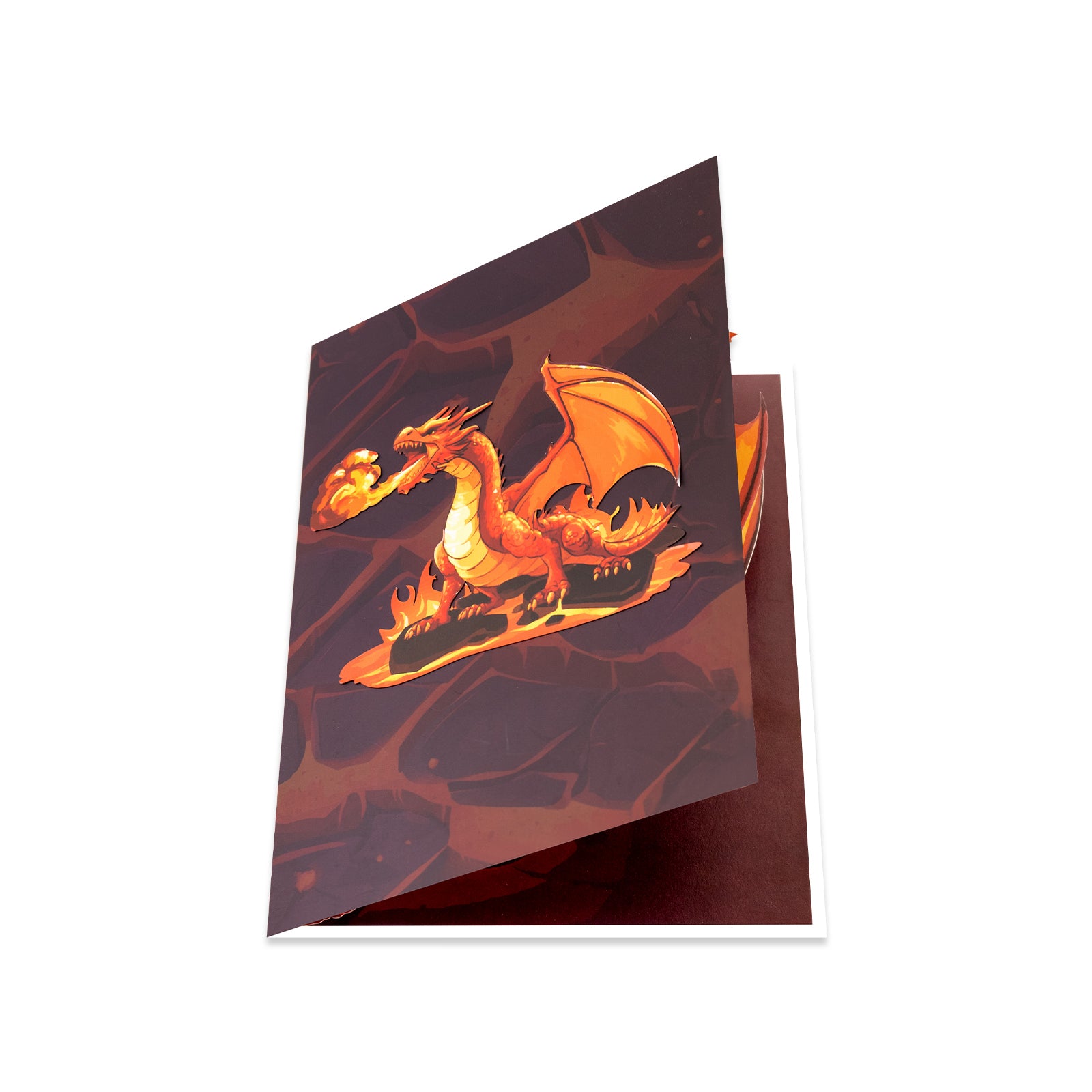 Dragon Pop-Up Card for Fantasy Fans, Birthdays & Celebrations Magic Ants