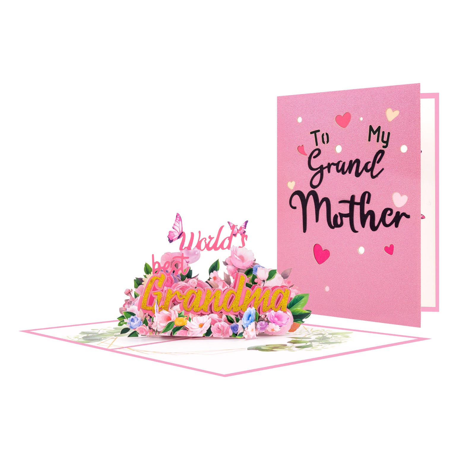 3D Grandmother Pop-up Card for Mother's Day Magic Ants