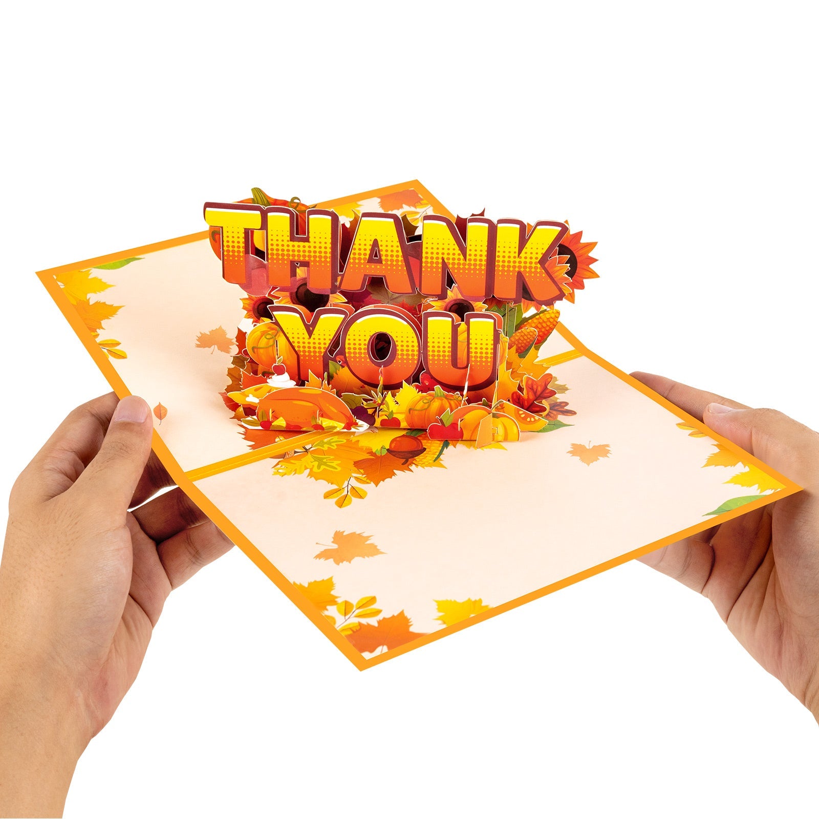 Thank You Pop Up Card – 3D Greeting Card with Envelope & Notecard Magic Ants