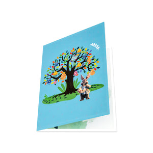 Easter Pop-Up Card | Easter Egg Tree Design Magic Ants