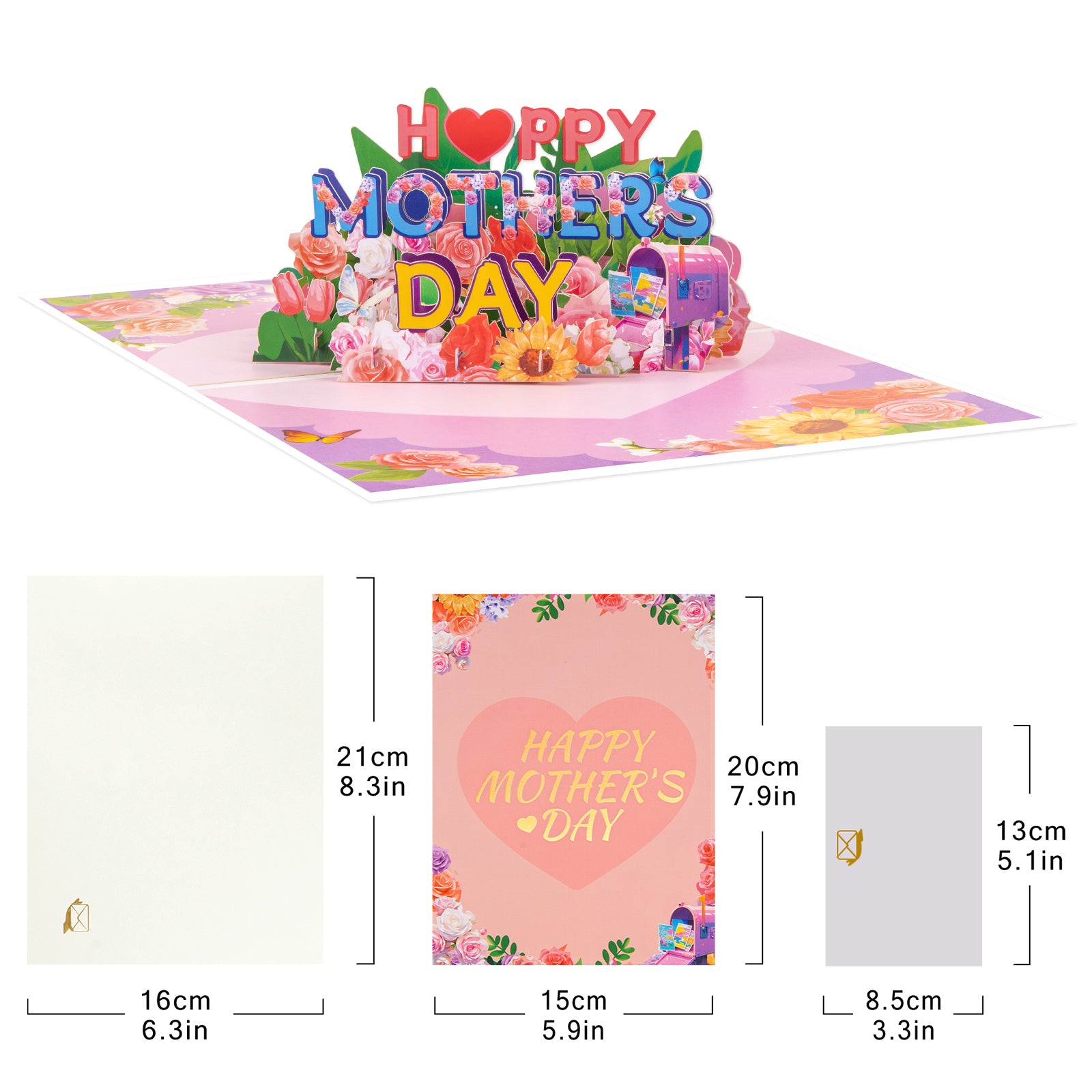 3D Happy Mother's Day Pop-Up Card Magic Ants