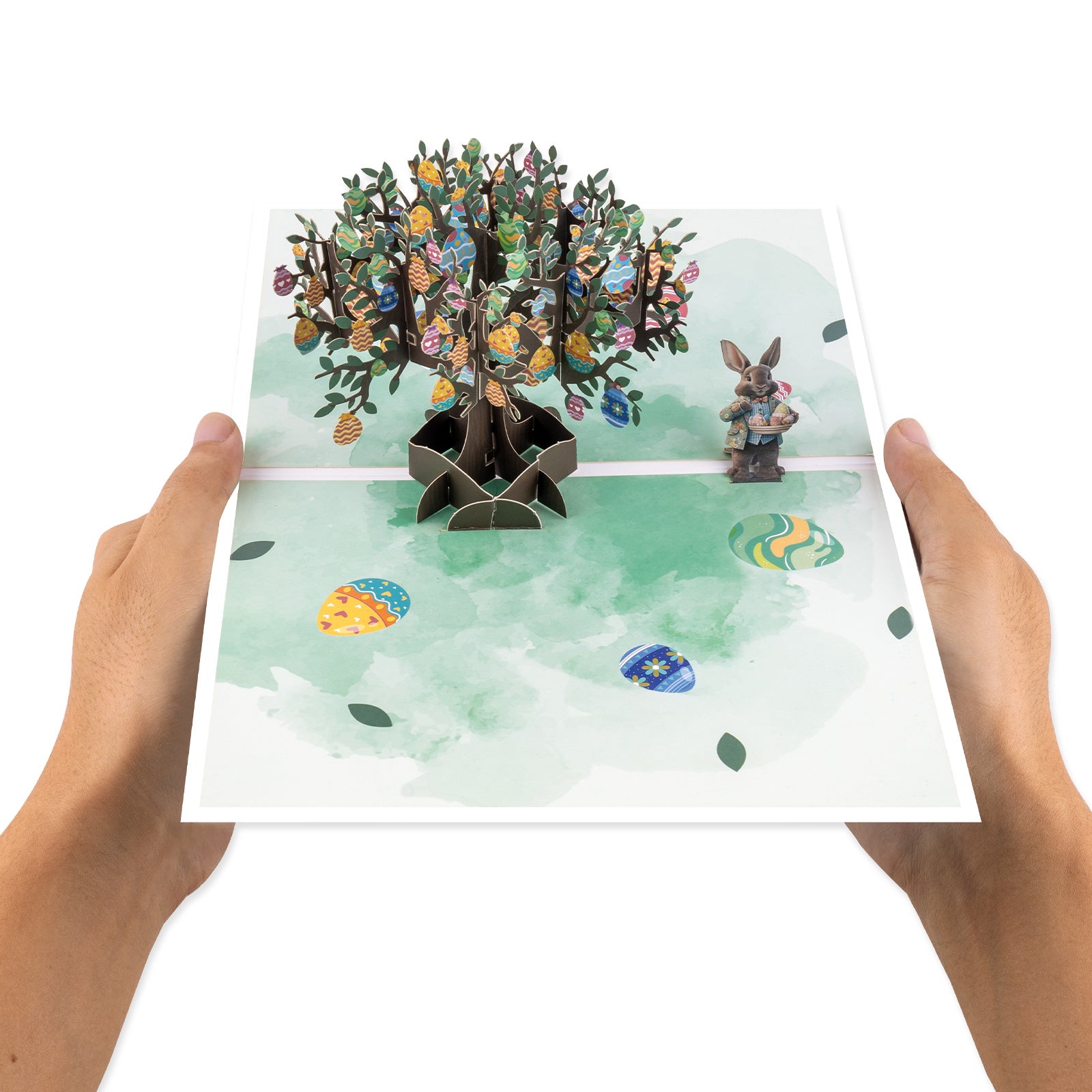 Easter Pop-Up Card | Easter Egg Tree Design Magic Ants