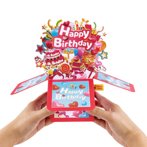 Musical Birthday Pop-Up Card for Sweet Celebrations Magic Ants