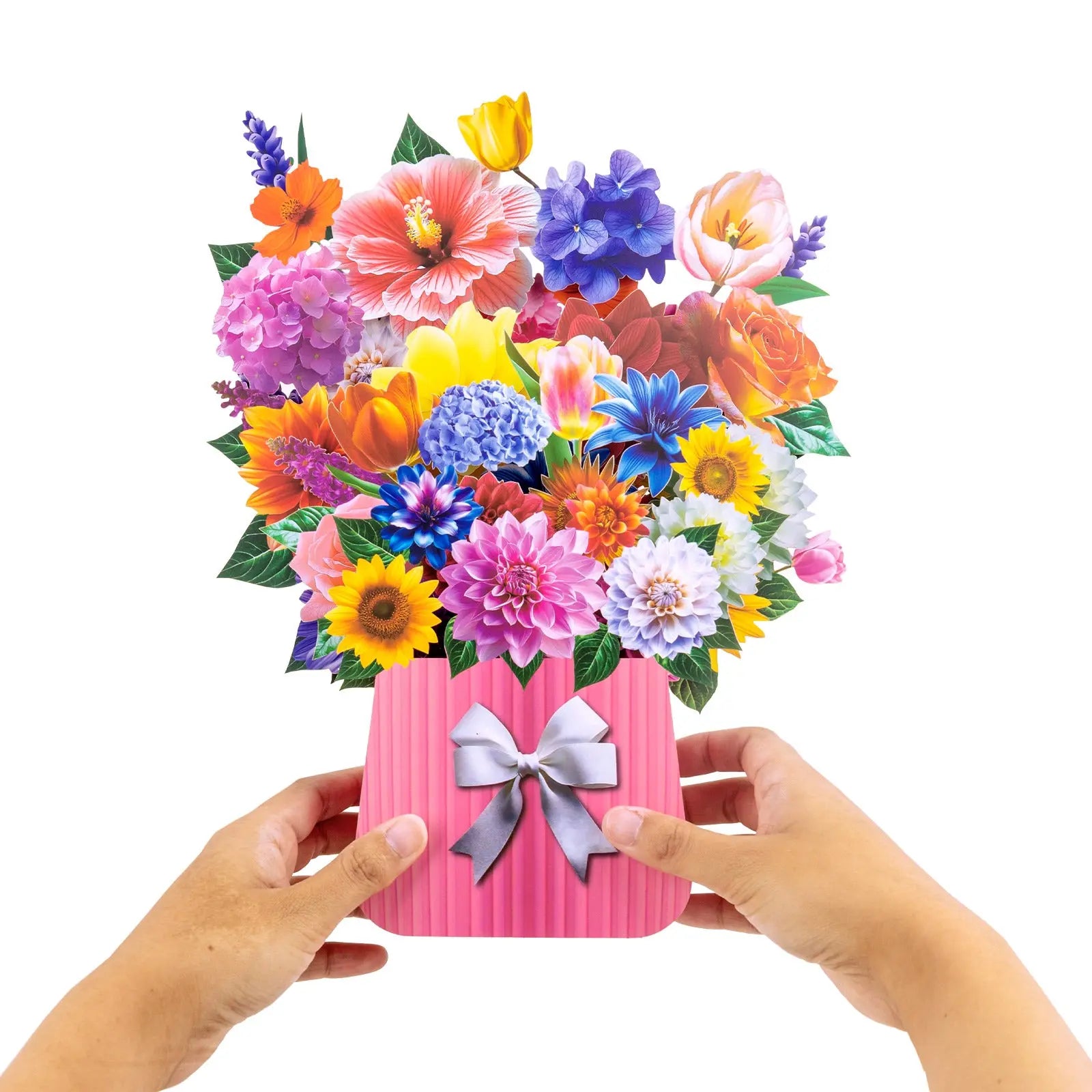 3D Dahlia Pop-up Greeting Card - The perfect celebratory gift for special occasions such as Mother's Day, anniversaries, and birthdays Magic Ants