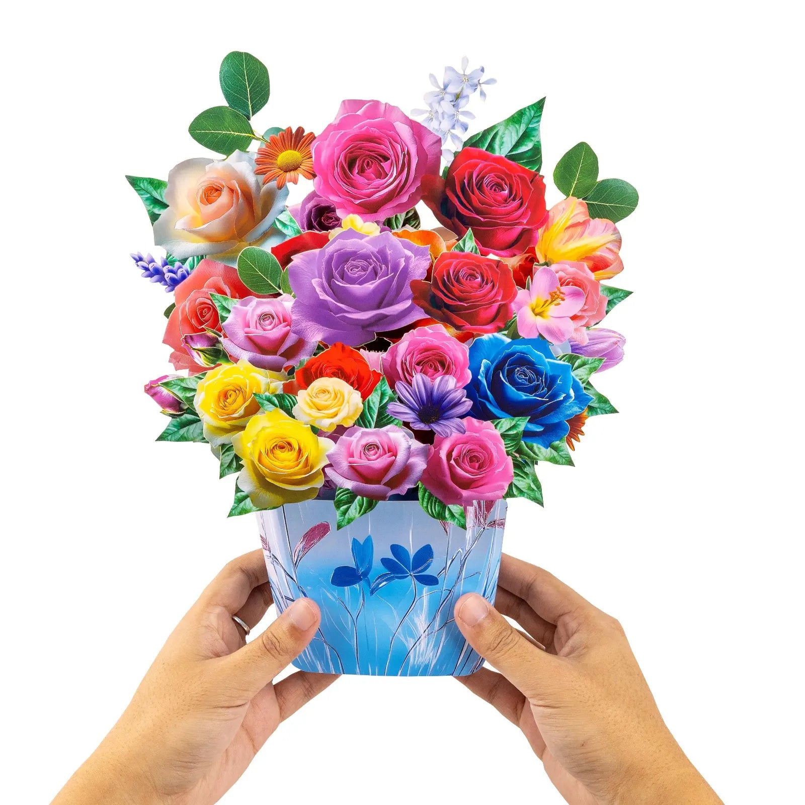 3D Rose Pop-up Bouquet Card - The perfect celebratory gift for special occasions such as Mother's Day, anniversaries, and birthdays Magic Ants