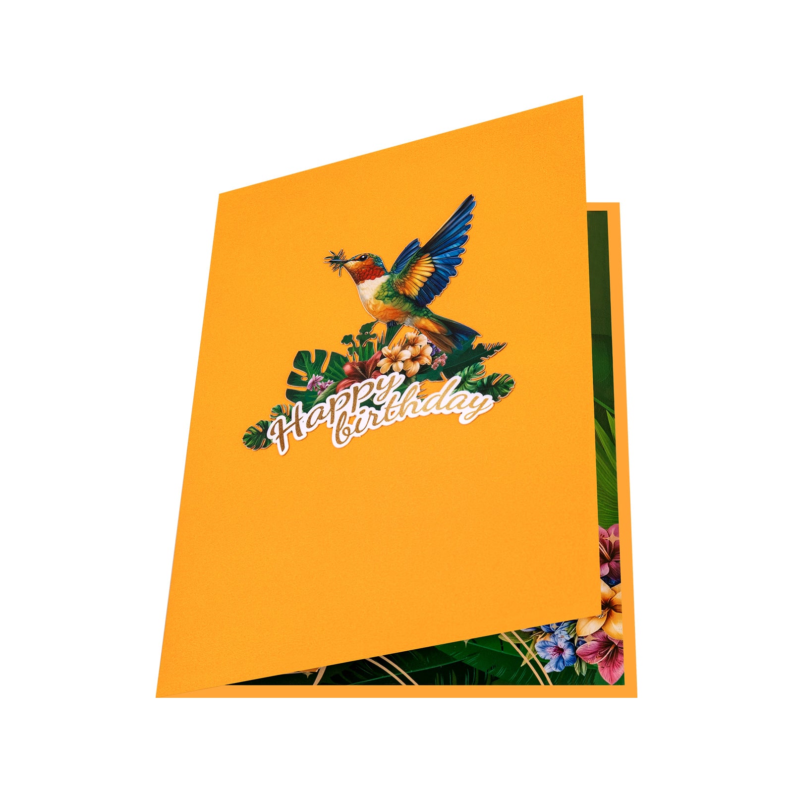 Hummingbird Birthday Pop-Up Card Magic Ants