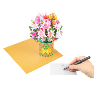 Easter 3D Bouquet Pop Up Card - Perfect for Easter Magic Ants