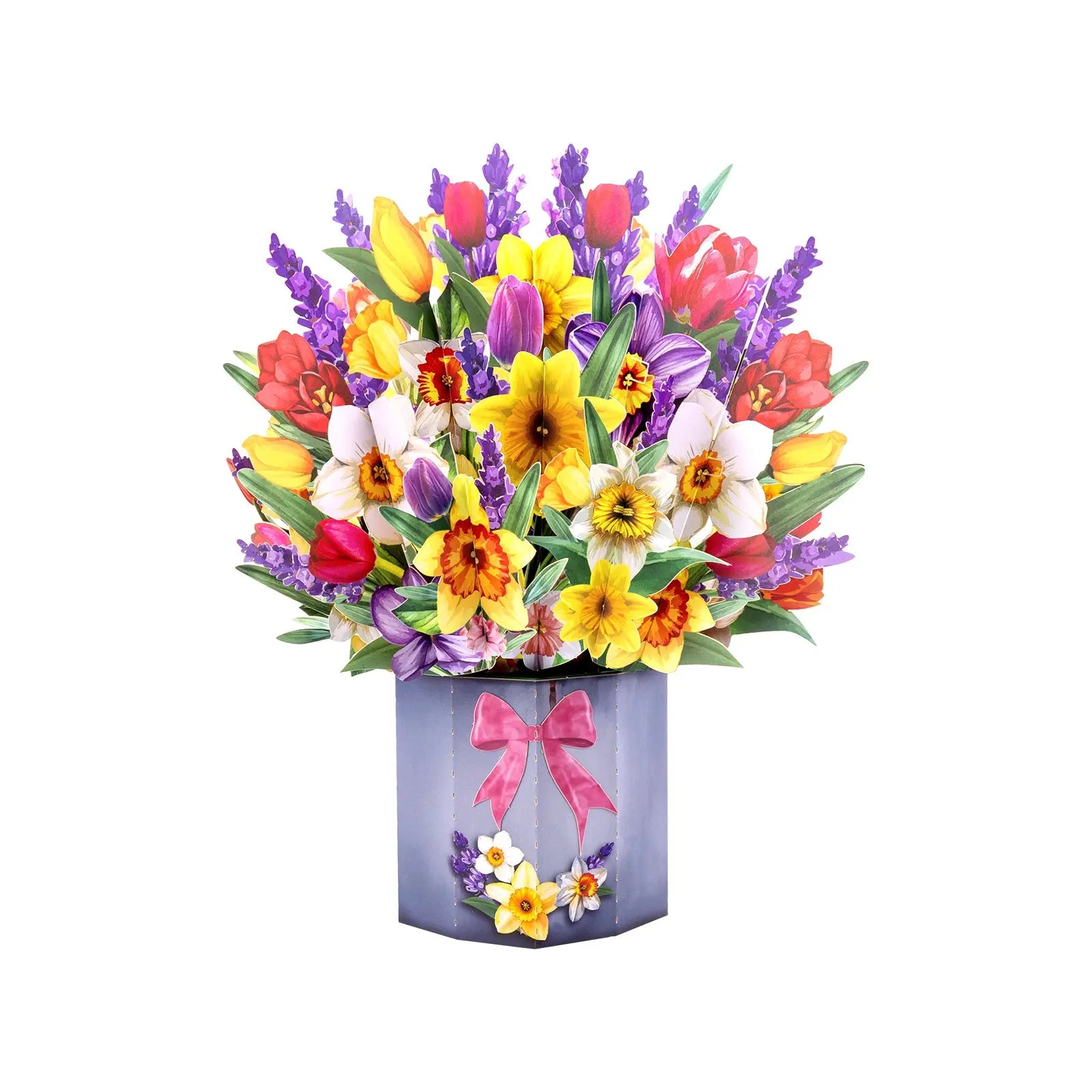 3D Flowers Bouquet Pop Up Card - Perfect Gift for Birthday & Mother's Day Magic Ants