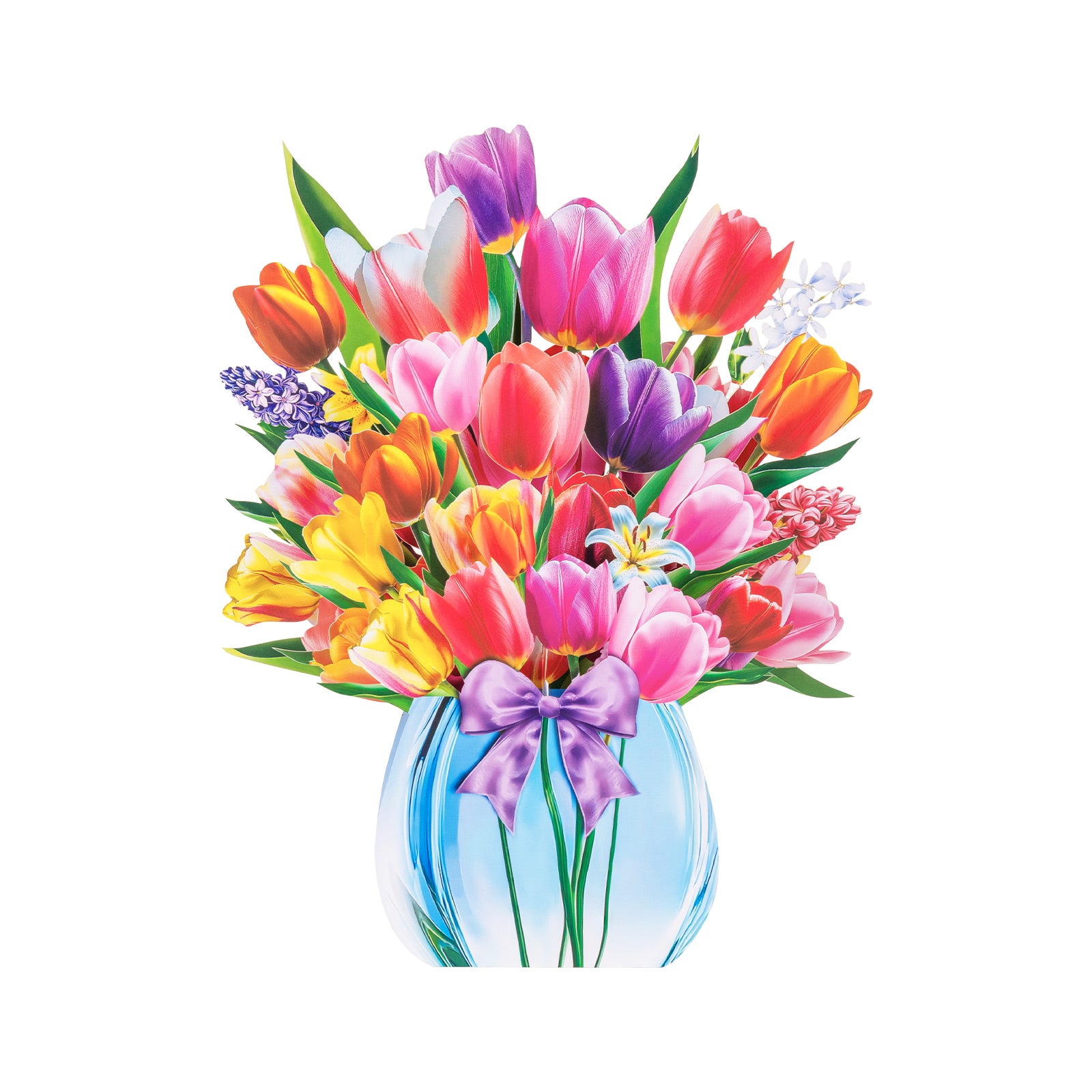 3D Tulip Pop-up Bouquet Card - The perfect celebratory gift for special occasions such as Mother's Day, anniversaries, and birthdays Magic Ants