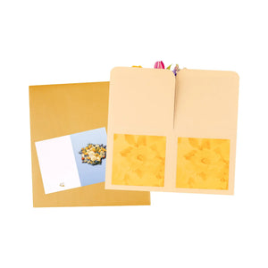 Pop-up Flowers Box Card - 3D Lavender Bouquet Box | Handmade 3D Card | Unique Gift for Mother's Day, Birthday, Anniversary, Any Occasion Magic Ants