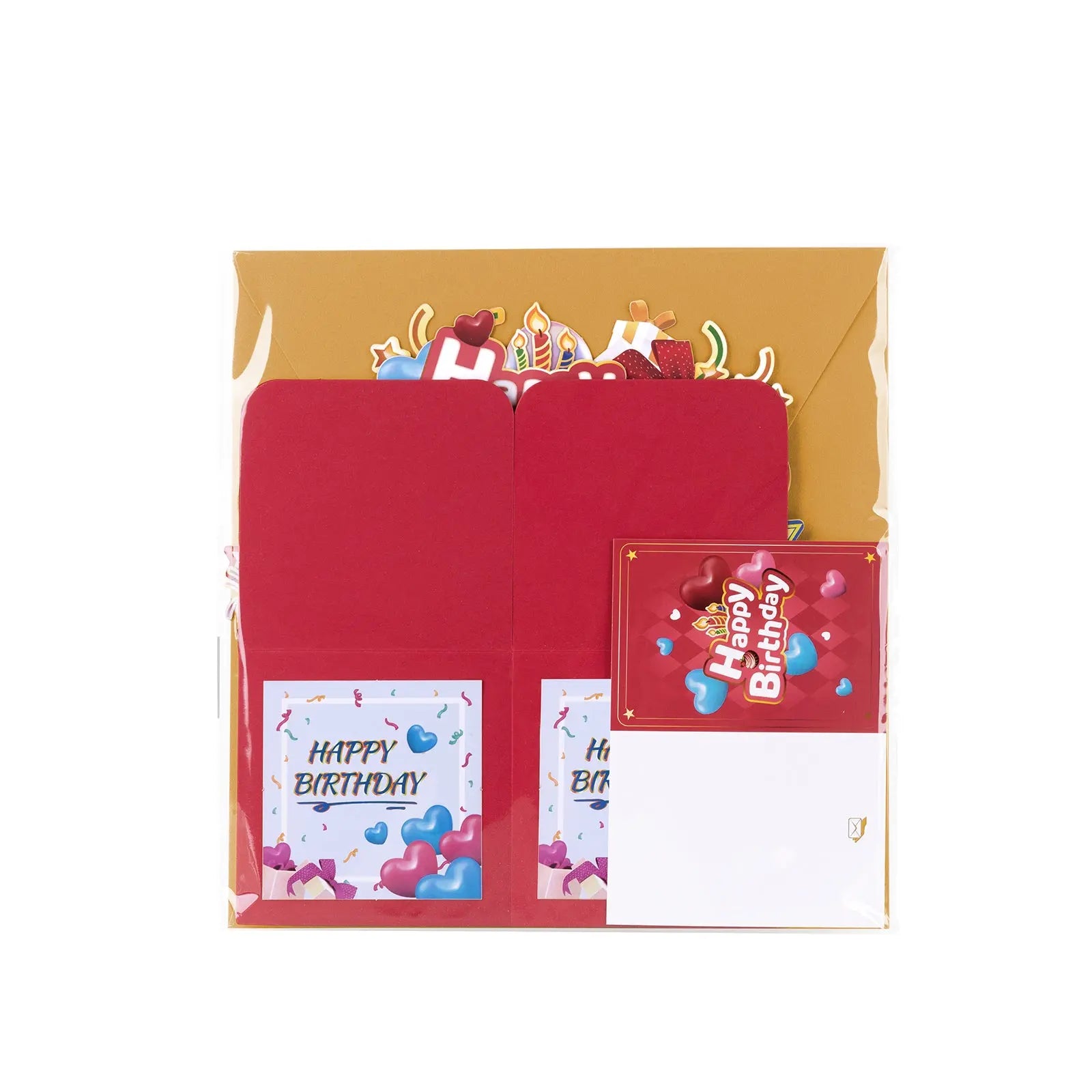 Birthday Gift Box Pop Up Card - 3D Celebration Bouquet Box Design | Handmade Unique Birthday Gift Card Magic Ants