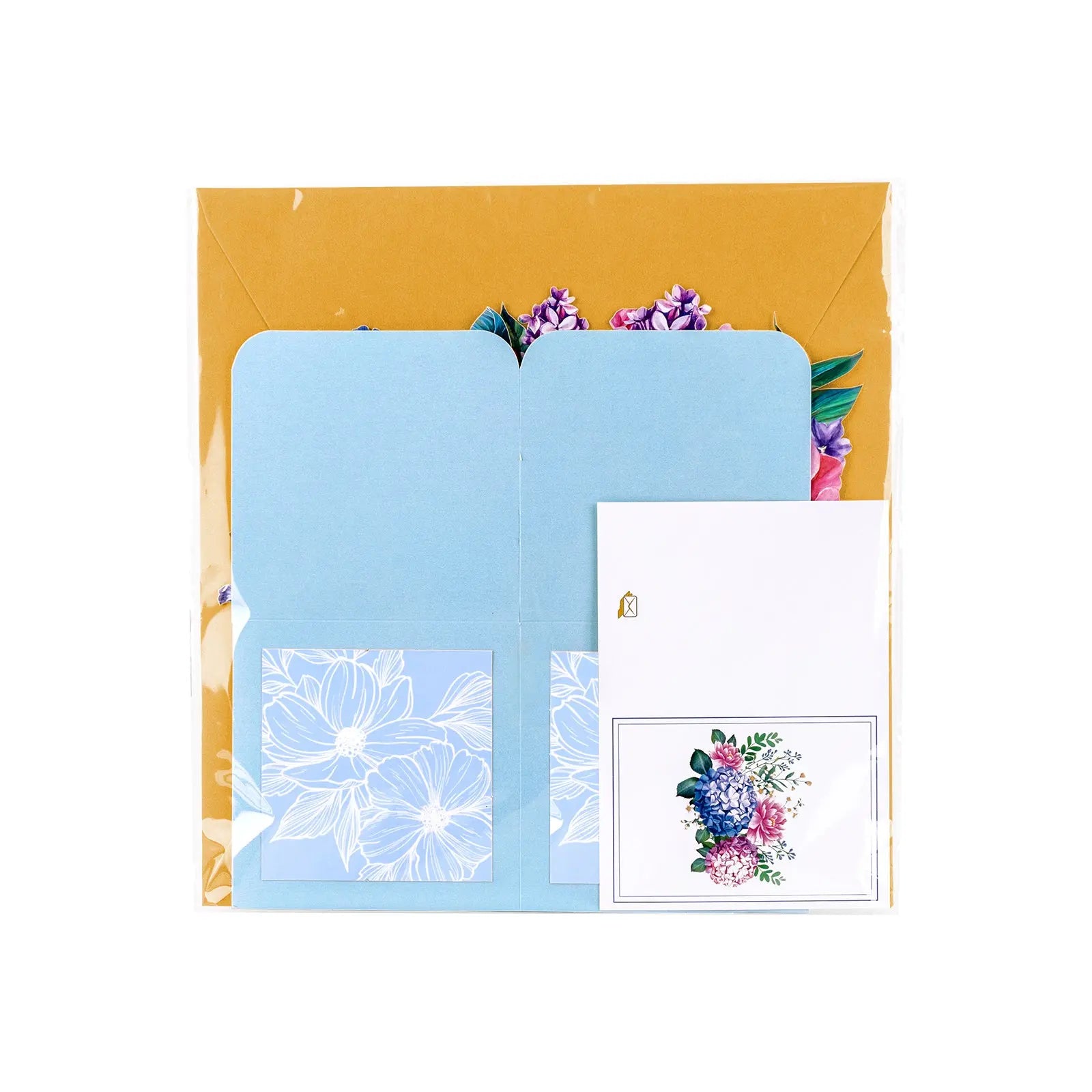 Birthday Gift Box Pop Up Card - 3D Celebration Flowers Bouquet Box | Handmade Unique Birthday Gift Card Magic Ants