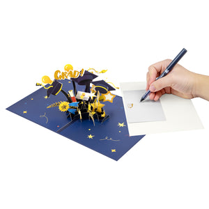 Graduation Pop-Up Card for Class of Graduates Magic Ants