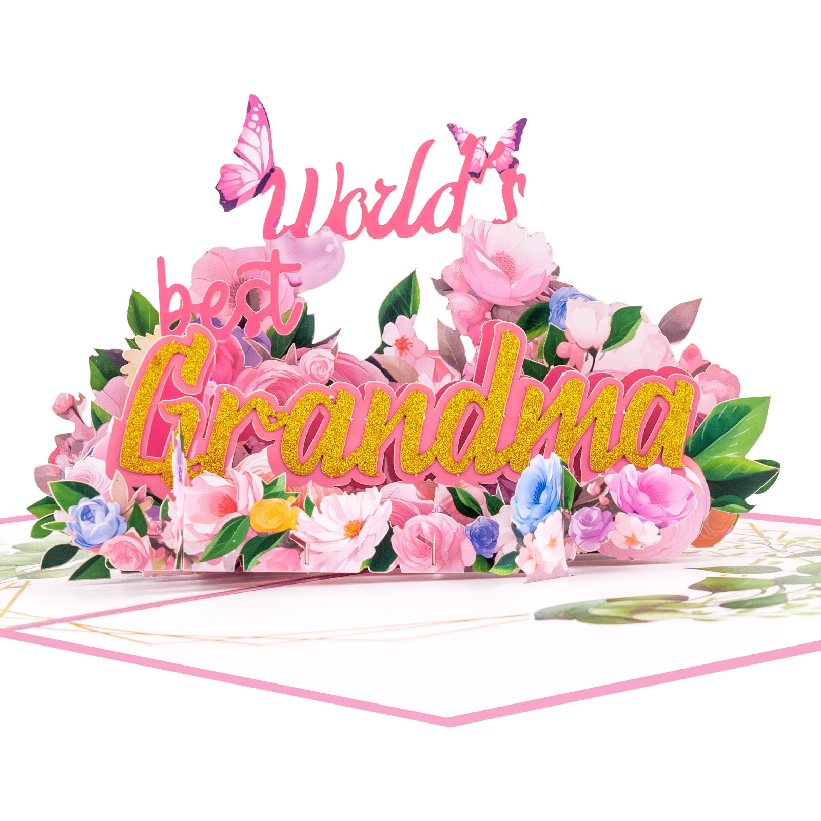 3D Grandmother Pop-up Card for Mother's Day Magic Ants