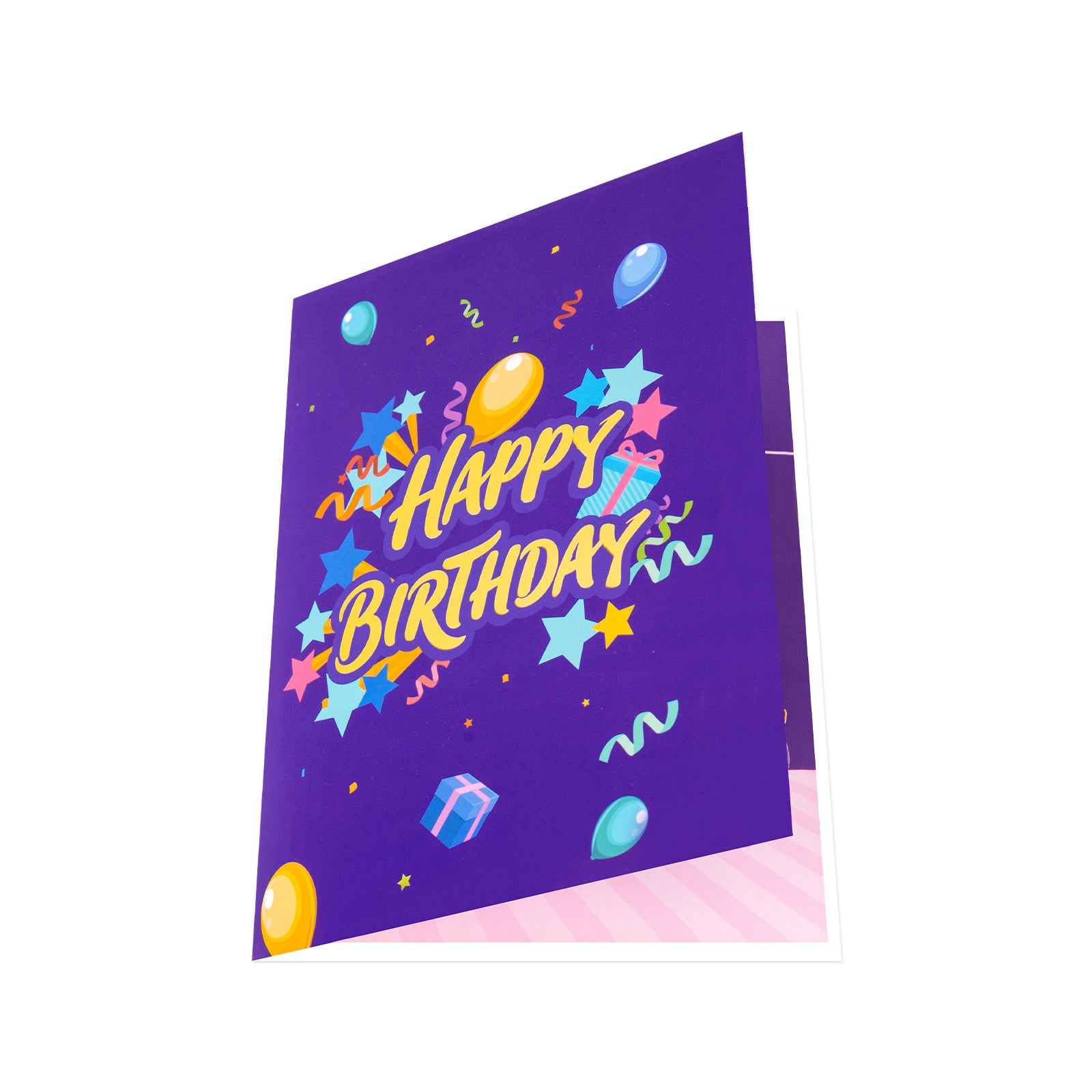 Happy Birthday Pop-Up Card | Gift Boxes and Balloons Design Magic Ants
