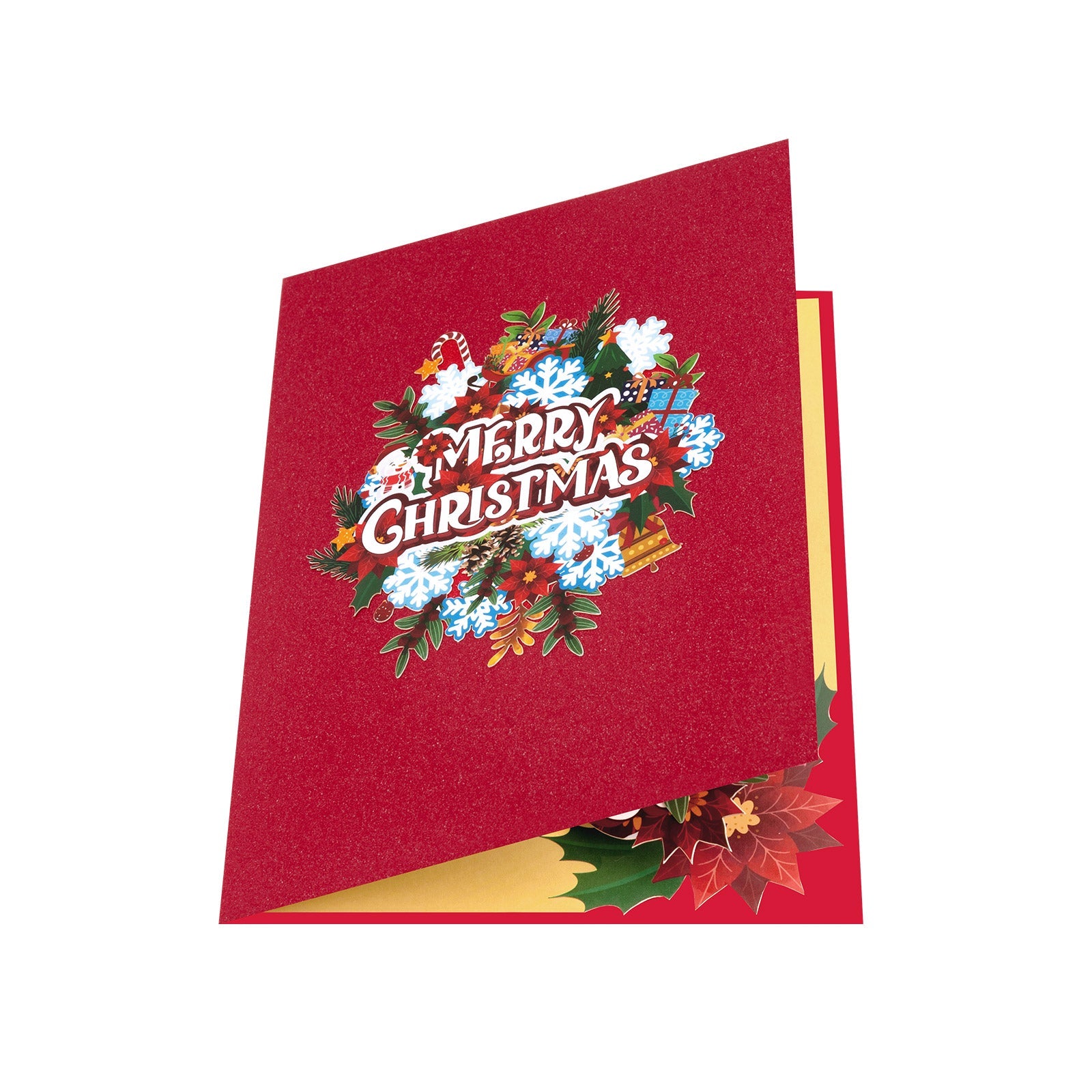 Christmas 3D Pop Up Greeting Card - Holiday Card for Family, Friends & Gifts Magic Ants