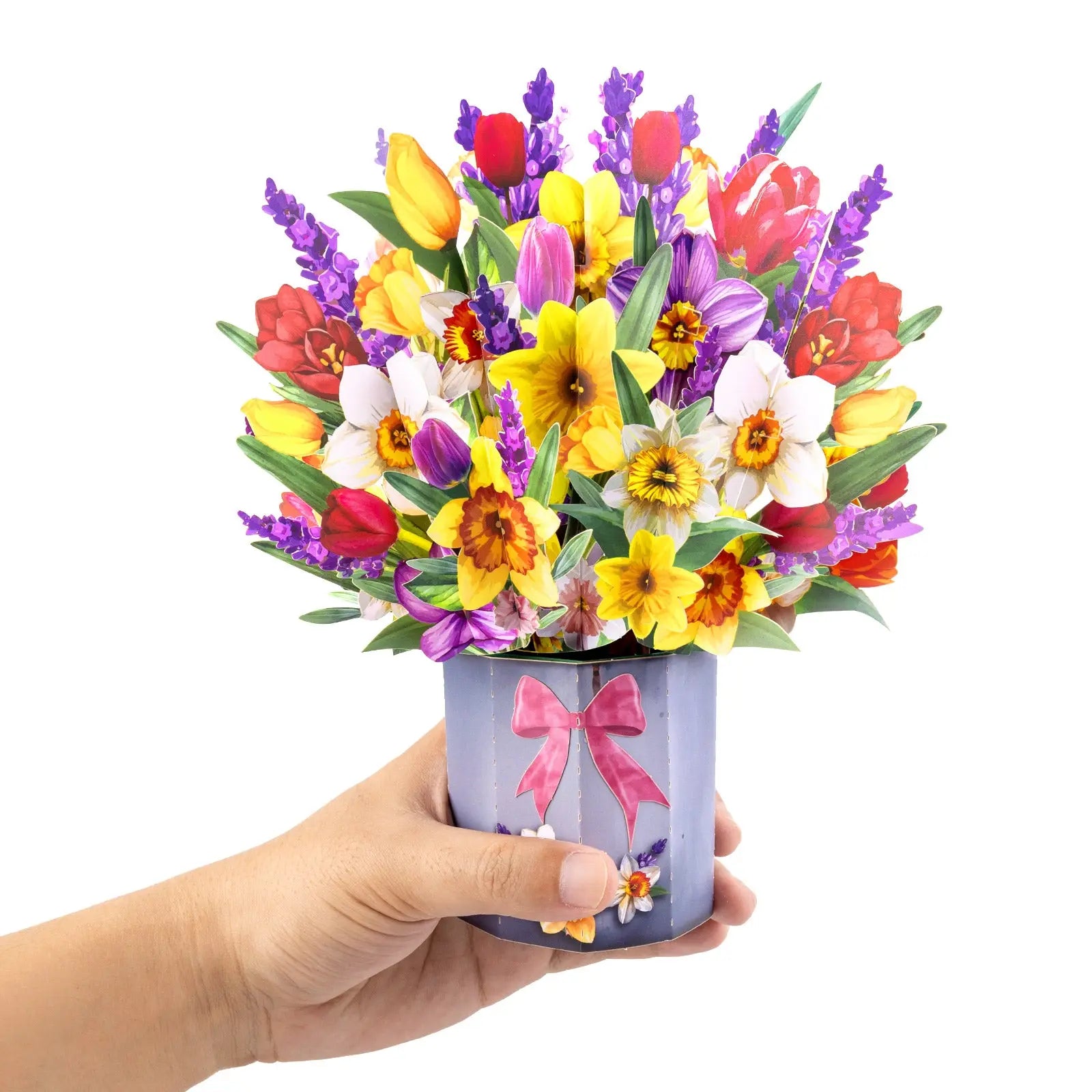 3D Flowers Bouquet Pop Up Card - Perfect Gift for Birthday & Mother's Day Magic Ants