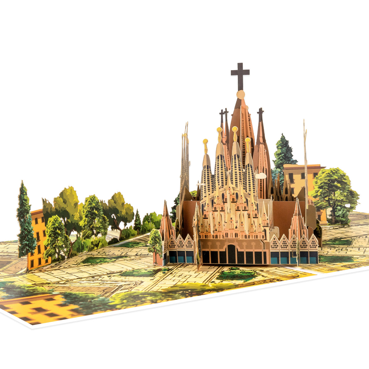 Sagrada Familia 3D Pop-Up Landmark Card