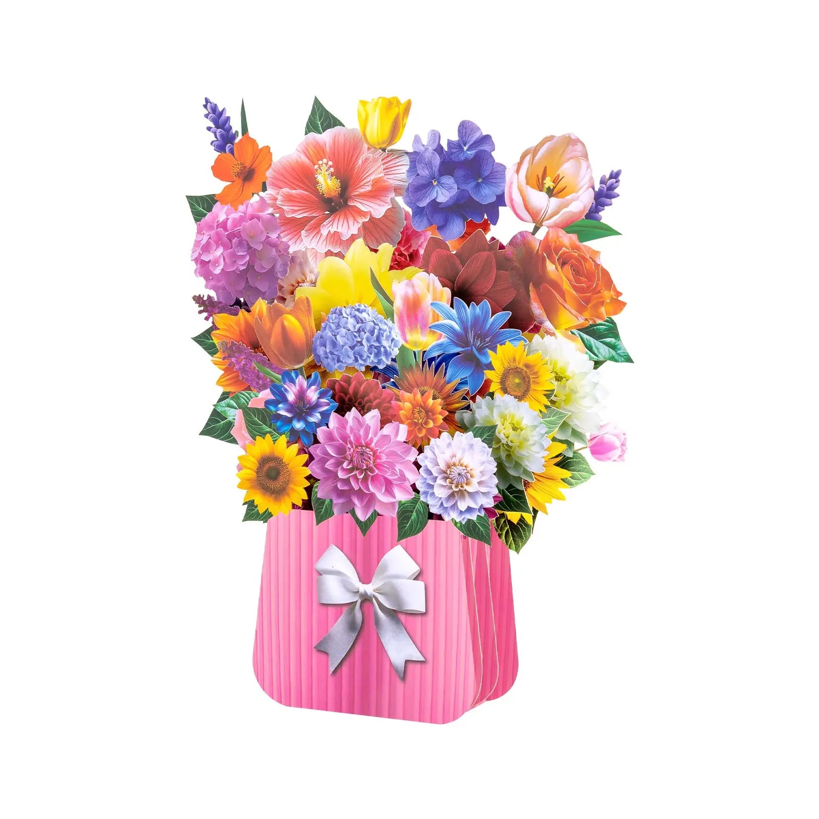 3D Dahlia Pop-up Greeting Card - The perfect celebratory gift for special occasions such as Mother's Day, anniversaries, and birthdays Magic Ants