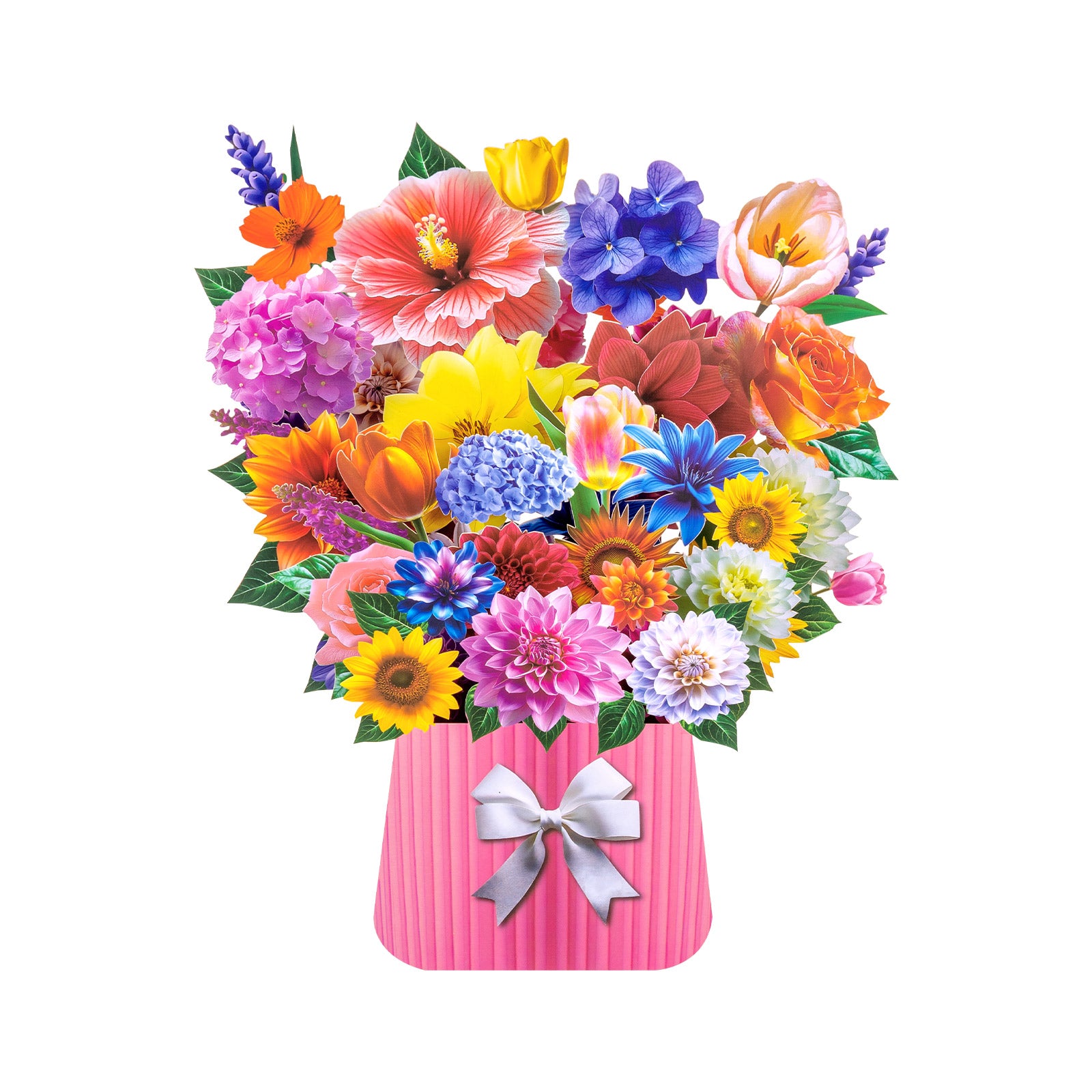 3D Dahlia Pop-up Greeting Card - The perfect celebratory gift for special occasions such as Mother's Day, anniversaries, and birthdays Magic Ants