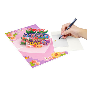 3D Happy Mother's Day Pop-Up Card Magic Ants