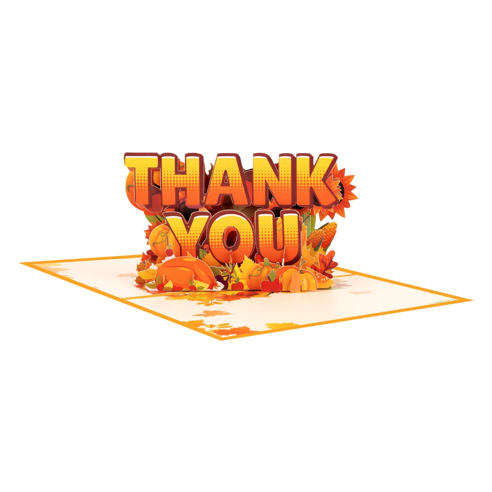 Thank You Pop Up Card – 3D Greeting Card with Envelope & Notecard Magic Ants