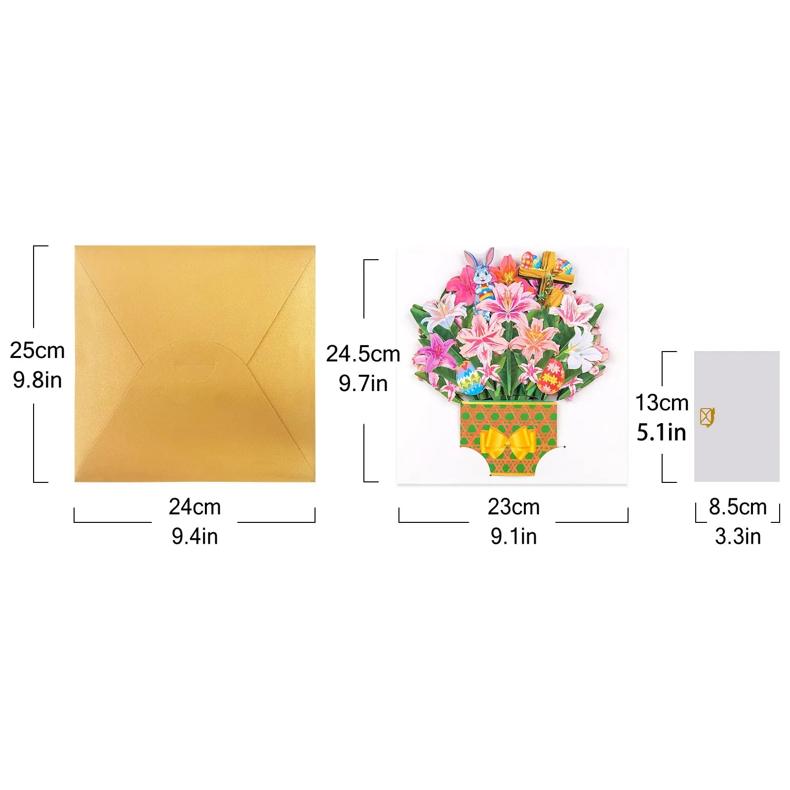 Easter 3D Bouquet Pop Up Card - Perfect for Easter Magic Ants