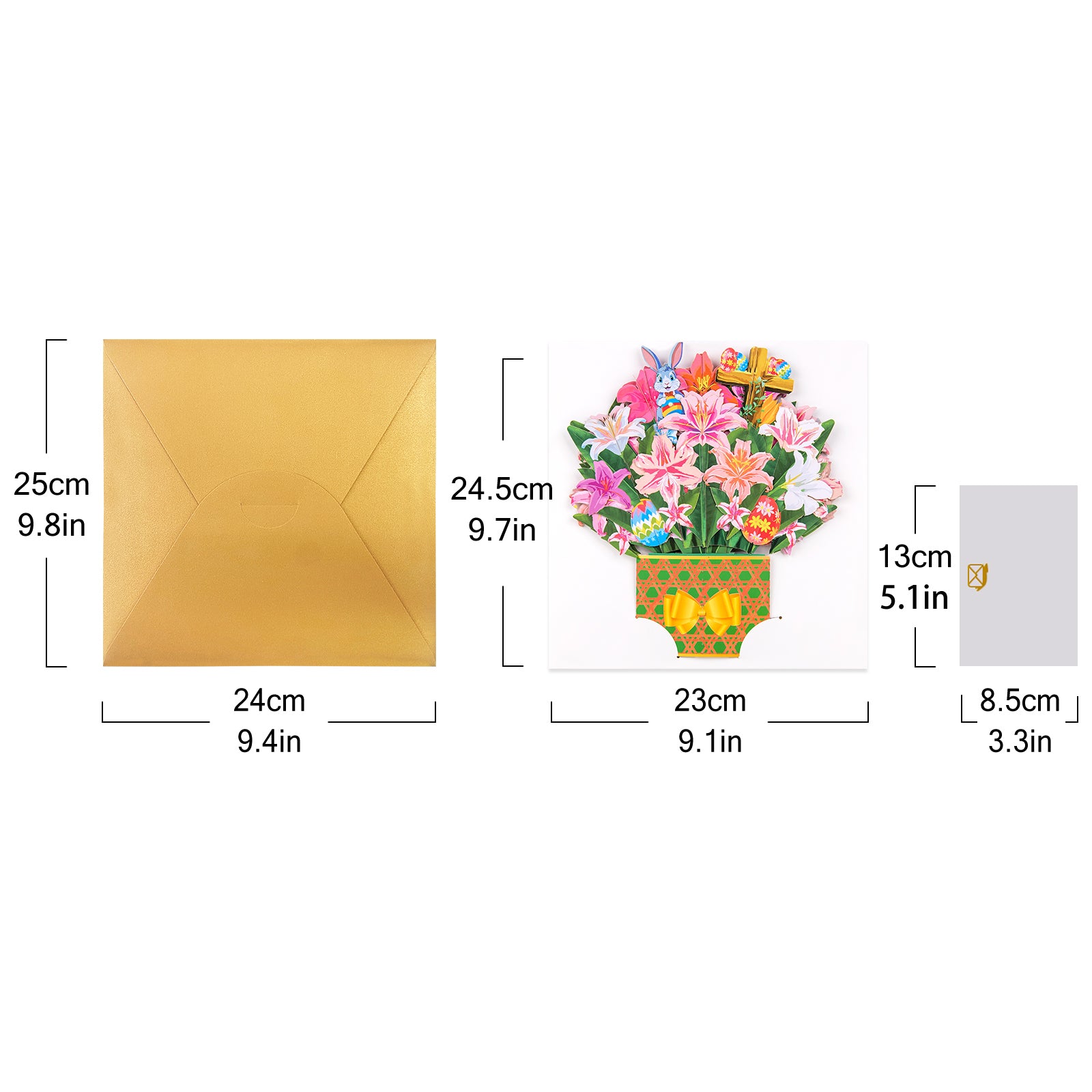 Easter 3D Bouquet Pop Up Card - Perfect for Easter Magic Ants