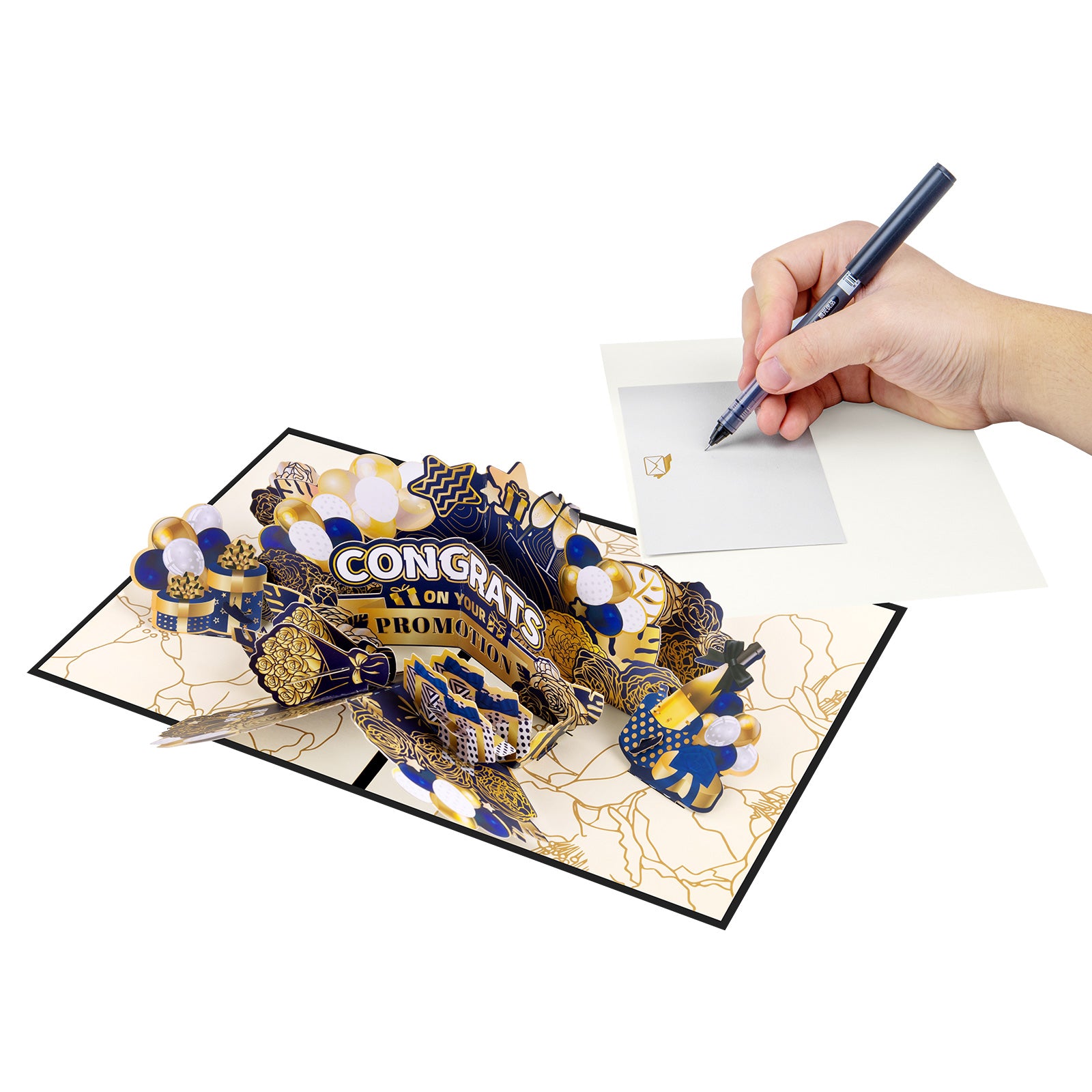 Promotion Congratulations Pop-Up Card Magic Ants