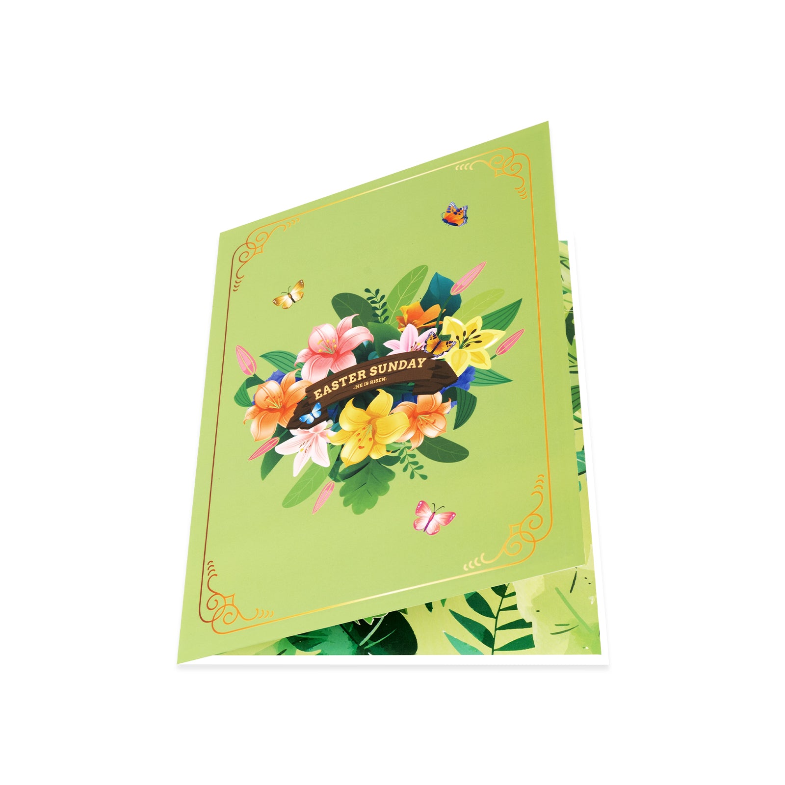 Easter Sunday Pop-Up Card | 3D Lettering Design Magic Ants