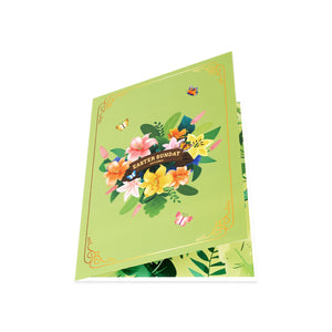 Easter Sunday Pop-Up Card | 3D Lettering Design Magic Ants
