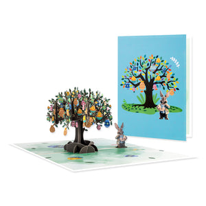 Easter Pop-Up Card | Easter Egg Tree Design Magic Ants