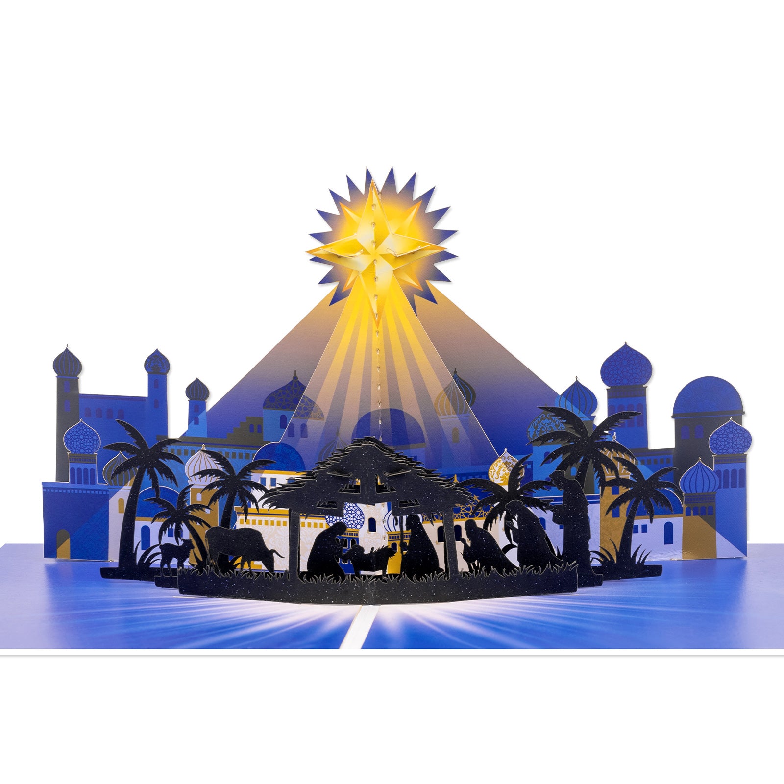 Bethlehem Nativity 3D Pop-Up Christmas Card