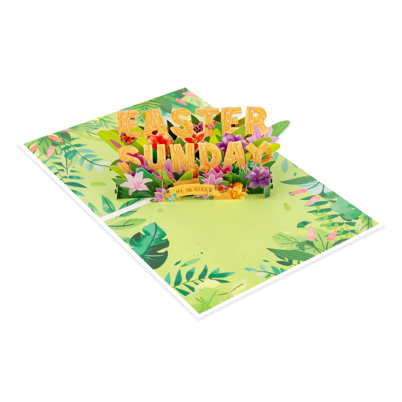 Easter Sunday Pop-Up Card | 3D Lettering Design Magic Ants