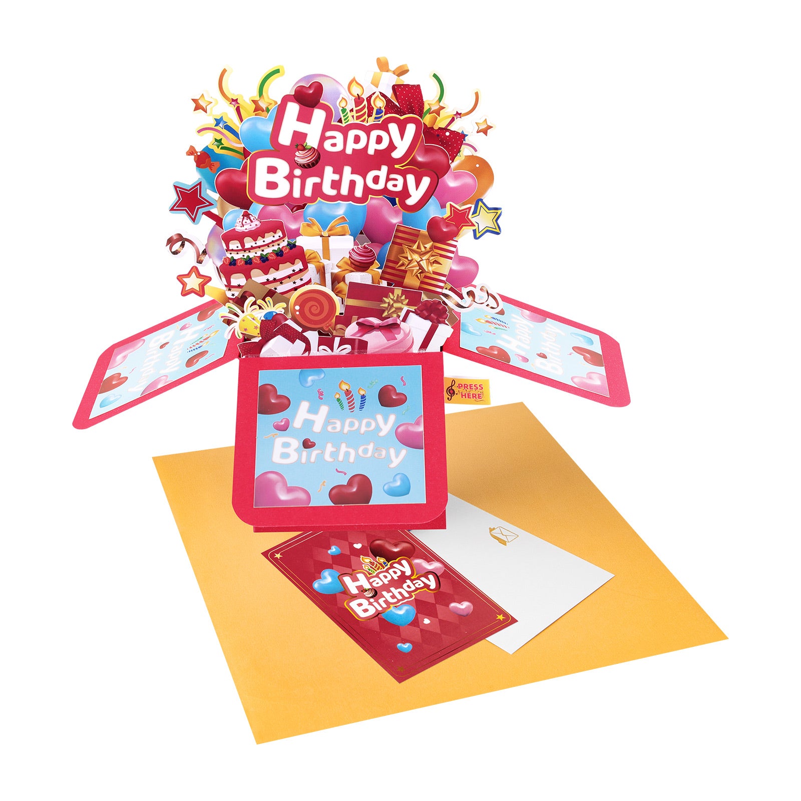 Musical Birthday Pop-Up Card for Sweet Celebrations Magic Ants