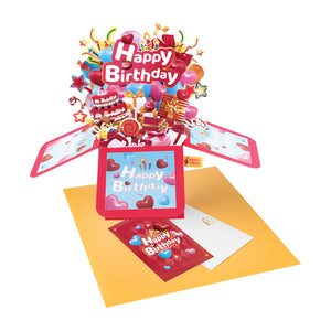 Musical Birthday Pop-Up Card for Sweet Celebrations Magic Ants