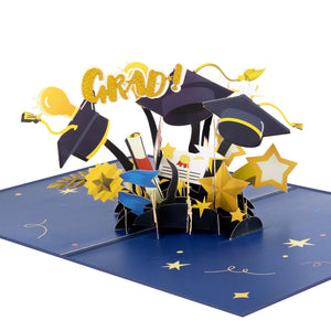 Graduation Pop-Up Card for Class of Graduates Magic Ants