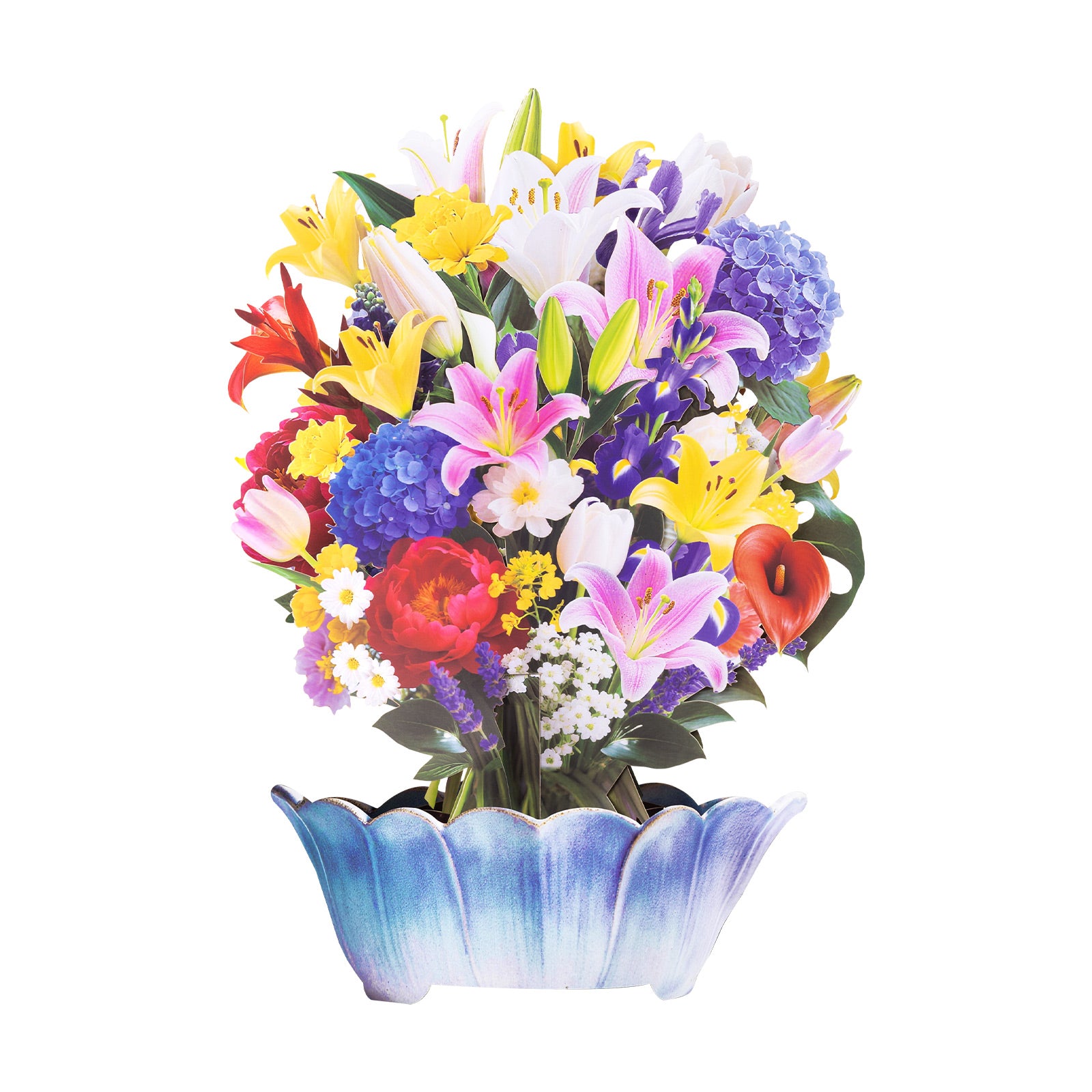 Peony Bouquet 3D Pop-Up Card | Personalized Floral Card for Birthday, Mother's Day & Anniversaries