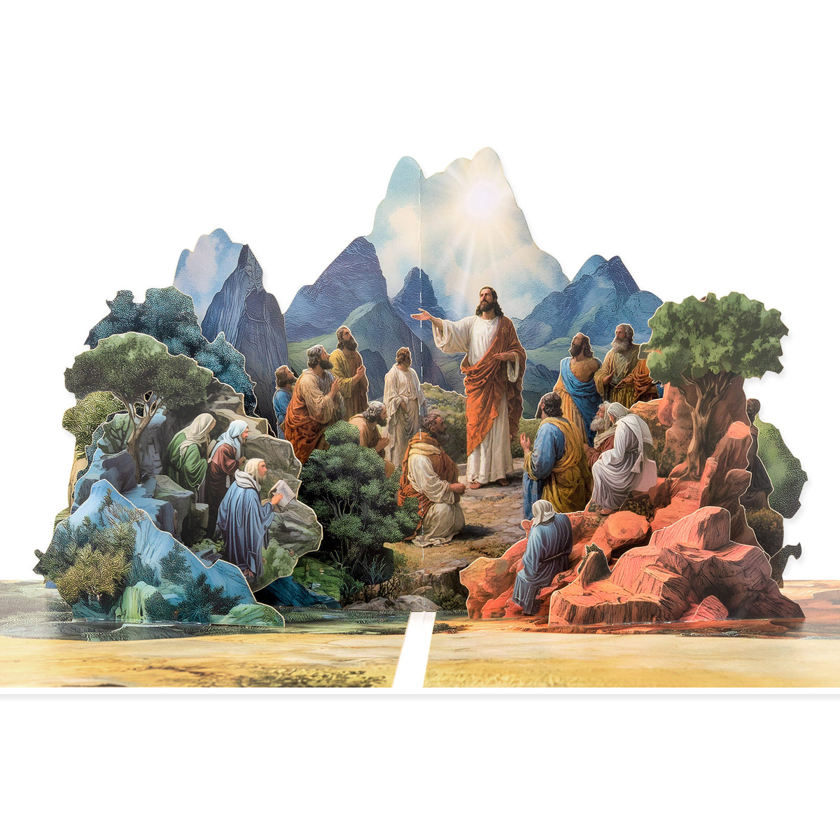 Sermon on the Mount 3D Religious Pop-Up Card