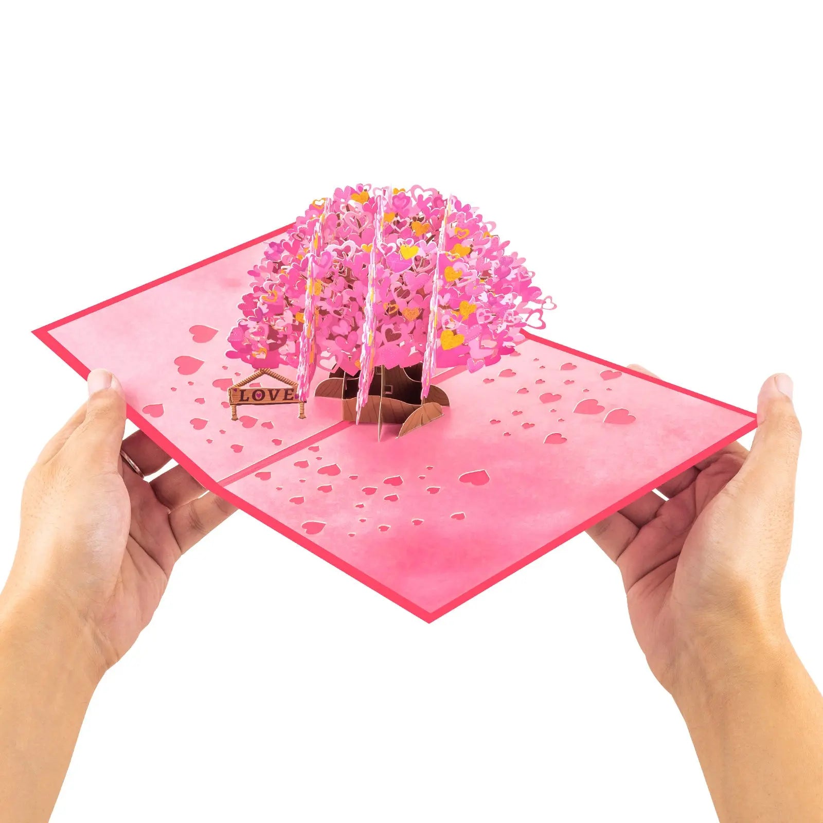 Love Tree Pop up Card - 3D Valentine's Day Greeting Cards | Perfect Gift for Anniversary, Special Moments Magic Ants